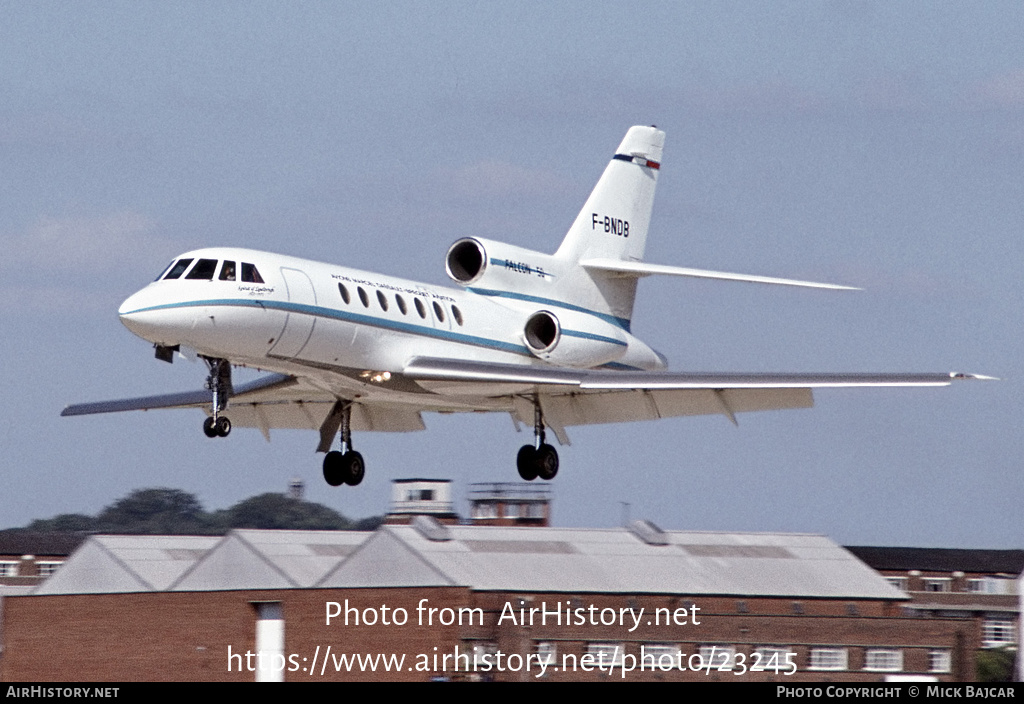 Aircraft Photo of F-BNDB | Dassault Falcon 50 | Avions Marcel Dassault - Breguet Aviation | AirHistory.net #23245