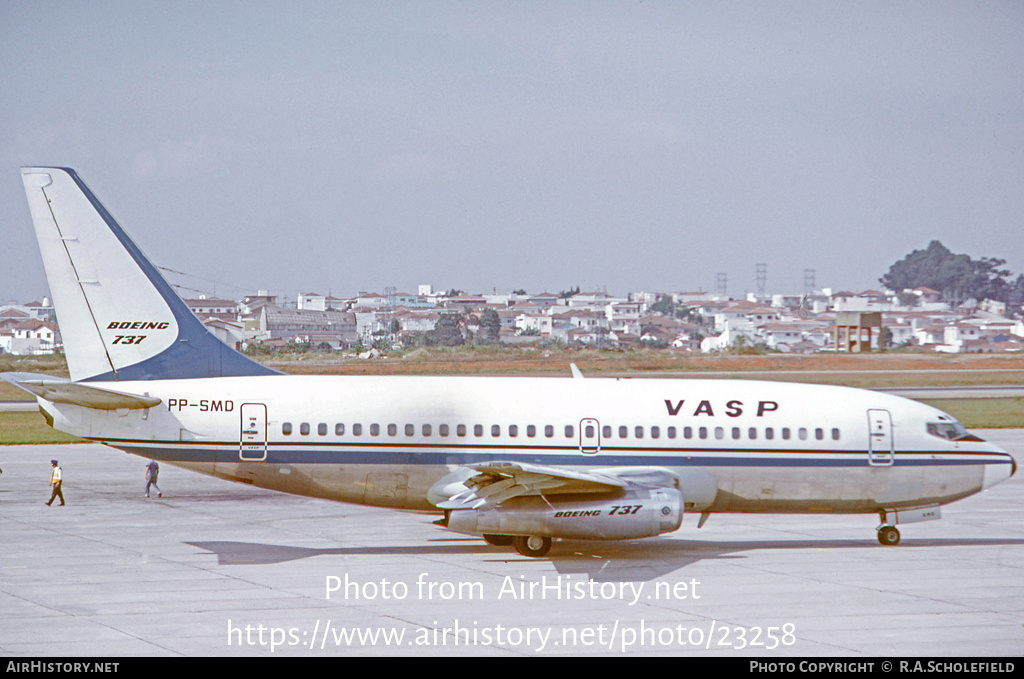 Aircraft Photo of PP-SMD | Boeing 737-2A1 | VASP | AirHistory.net #23258