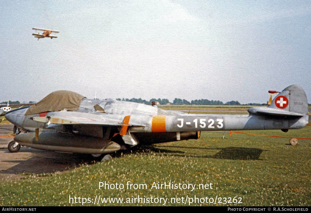 Aircraft Photo of G-VENI | De Havilland D.H. 112 Venom FB50 | AirHistory.net #23262