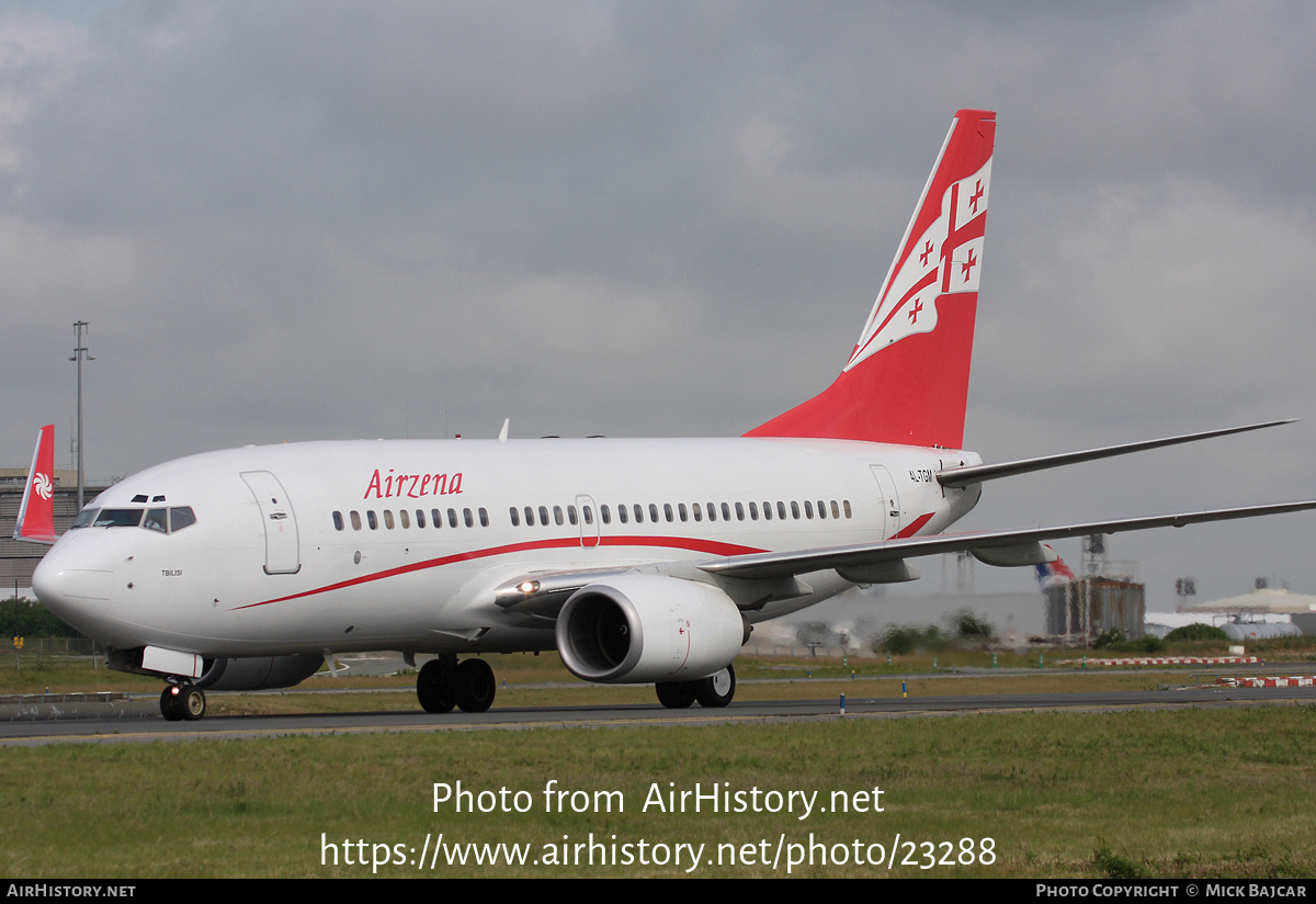 Aircraft Photo of 4L-TGM | Boeing 737-790 | Airzena - Georgian Airways | AirHistory.net #23288