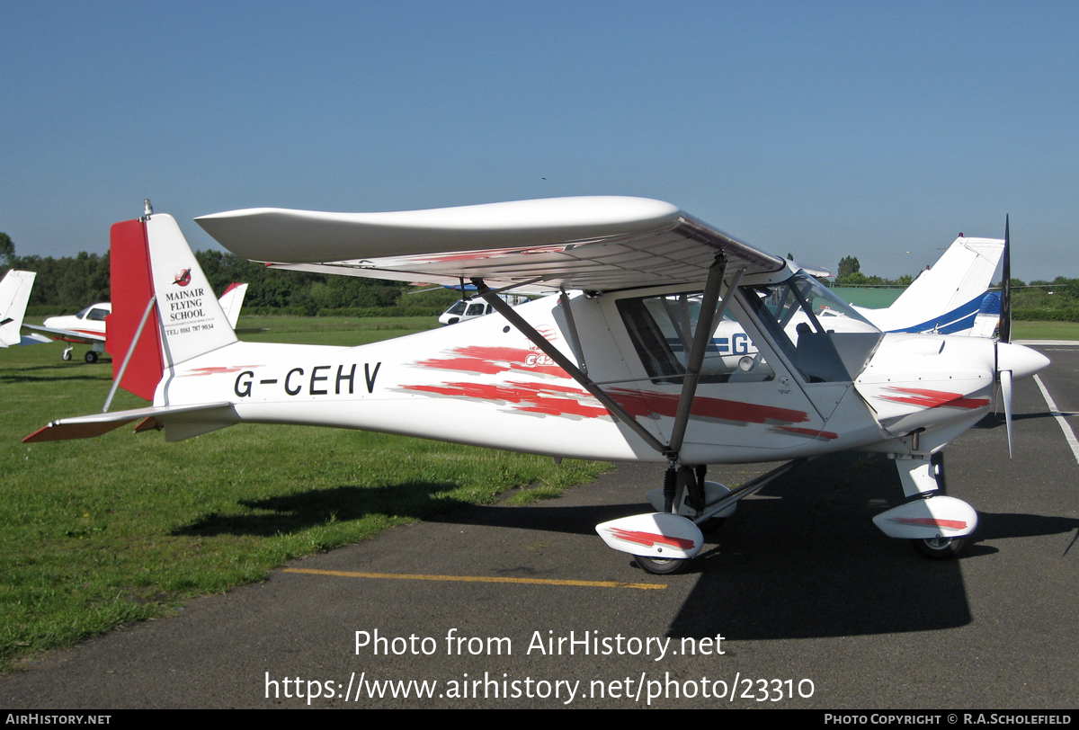 Aircraft Photo of G-CEHV | Comco Ikarus C42-FB80 | Mainair Flying School | AirHistory.net #23310