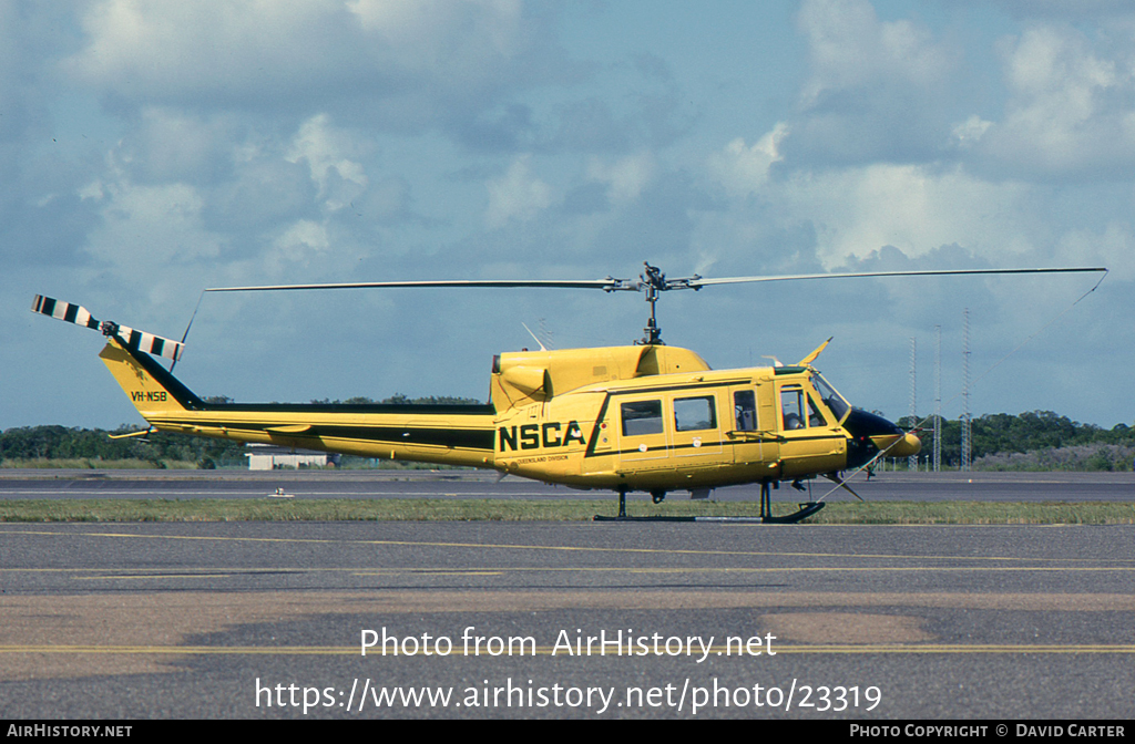 Aircraft Photo of VH-NSB | Bell 212 Twin Two-Twelve | NSCA - National Safety Council of Australia | AirHistory.net #23319