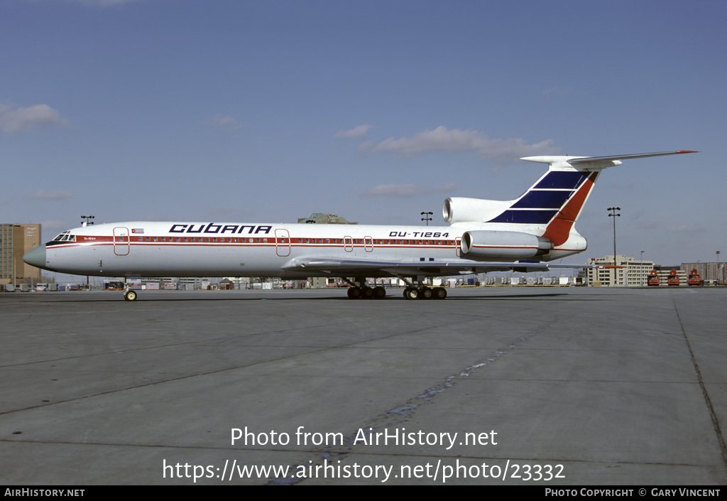 Aircraft Photo of CU-T1264 | Tupolev Tu-154M | Cubana | AirHistory.net #23332