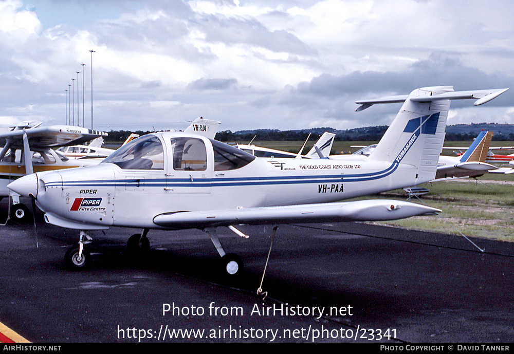 Aircraft Photo of VH-PAA | Piper PA-38-112 Tomahawk | The Gold Coast Aero Club | AirHistory.net #23341