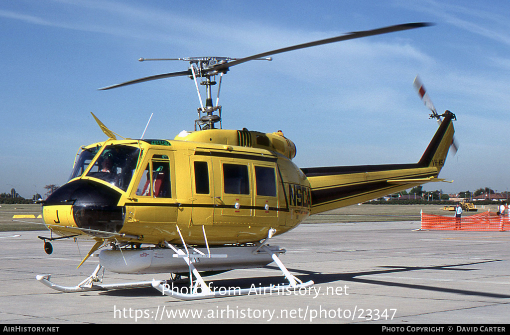 Aircraft Photo of VH-NSJ | Bell 205A-1 | NSCA - National Safety Council of Australia | AirHistory.net #23347