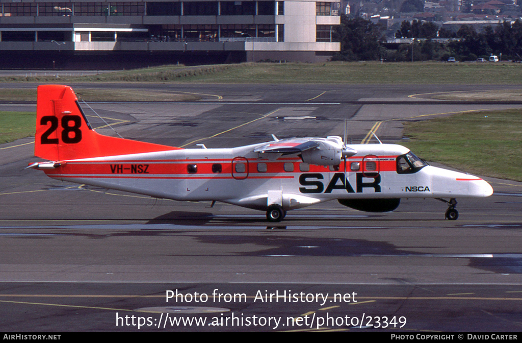 Aircraft Photo of VH-NSZ | Dornier 228-201 | NSCA - National Safety Council of Australia | AirHistory.net #23349