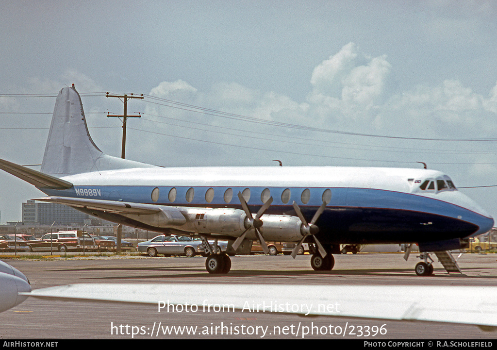 Aircraft Photo of N8989V | Vickers 798D Viscount | Go Transportation | AirHistory.net #23396