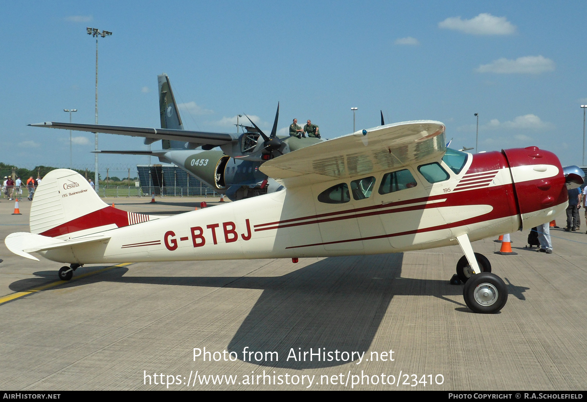 Aircraft Photo of G-BTBJ | Cessna 195B | AirHistory.net #23410