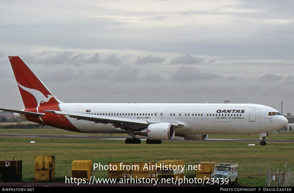 Aircraft Photo of VH-OGC | Boeing 767-338/ER | Qantas | AirHistory.net #23439