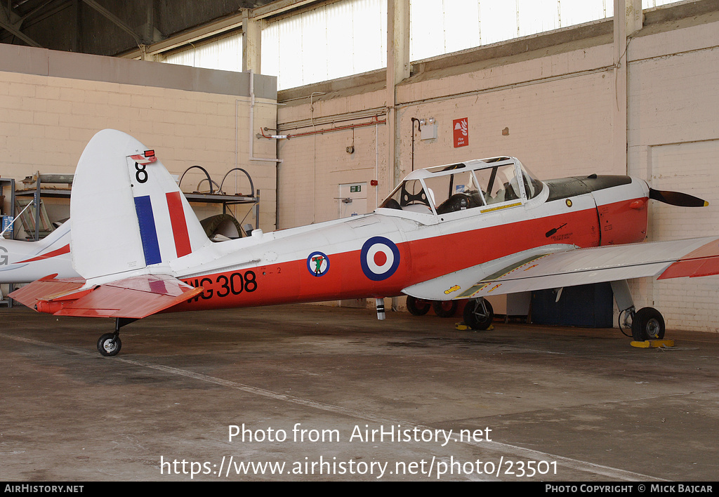 Aircraft Photo of G-BYHL / WG308 | De Havilland DHC-1 Chipmunk Mk22 | UK - Air Force | AirHistory.net #23501