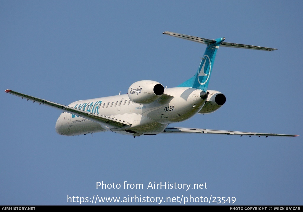 Aircraft Photo of LX-LGV | Embraer ERJ-145LU (EMB-145LU) | Luxair | AirHistory.net #23549