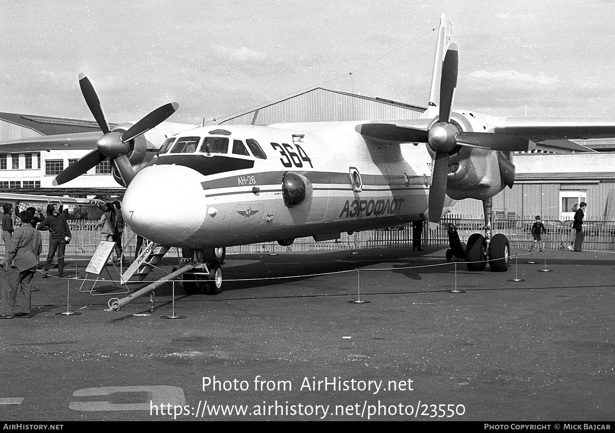 Aircraft Photo of CCCP-13395 | Antonov An-26 | Aeroflot | AirHistory.net #23550