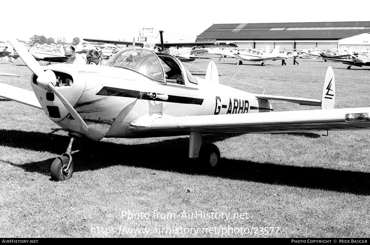 Aircraft Photo of G-ARHB | Forney F-1A Aircoupe | AirHistory.net #23577