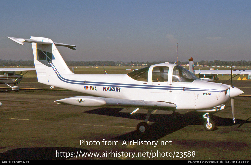 Aircraft Photo of VH-PAA | Piper PA-38-112 Tomahawk | Navair | AirHistory.net #23588