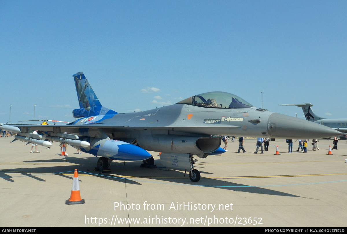 Aircraft Photo of FA-110 | General Dynamics F-16A Fighting Falcon | Belgium - Air Force | AirHistory.net #23652