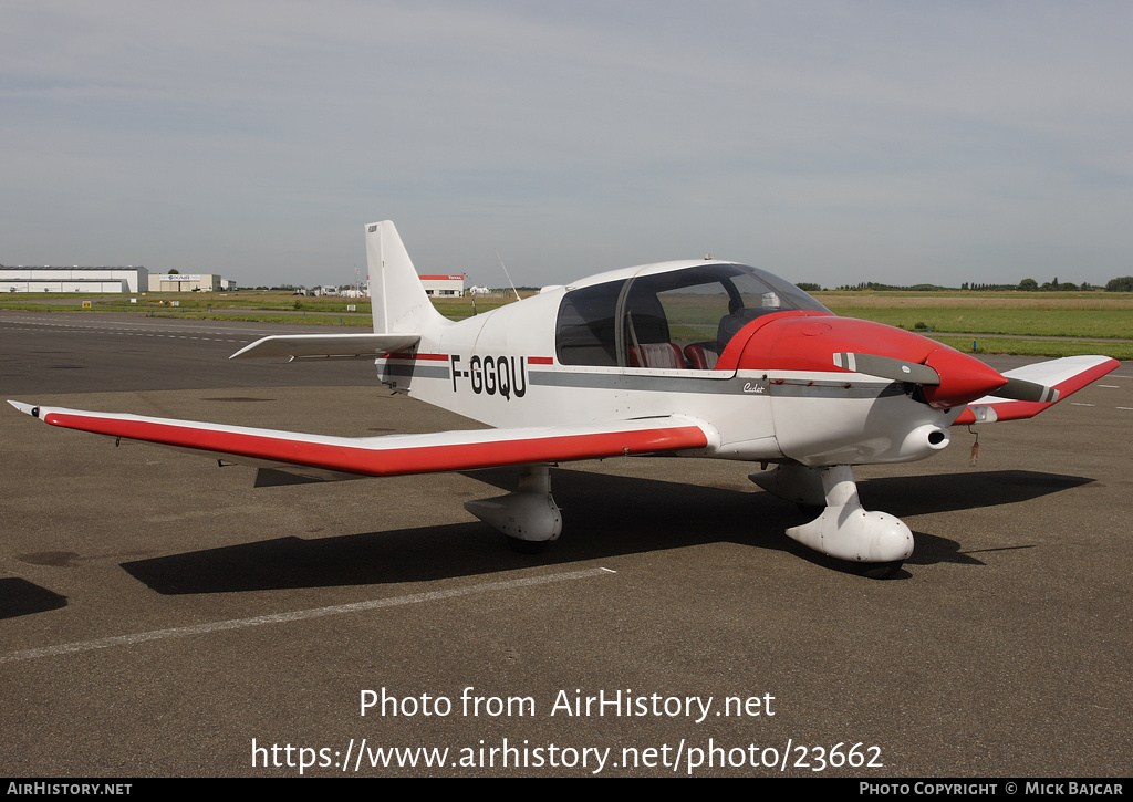 Aircraft Photo of F-GGQU | Robin DR-400-100 Cadet | AirHistory.net #23662