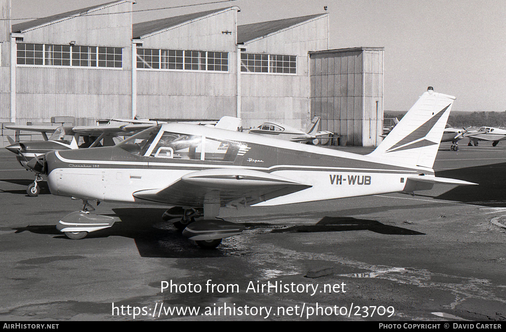 Aircraft Photo of VH-WUB | Piper PA-28-180 Cherokee B | AirHistory.net #23709