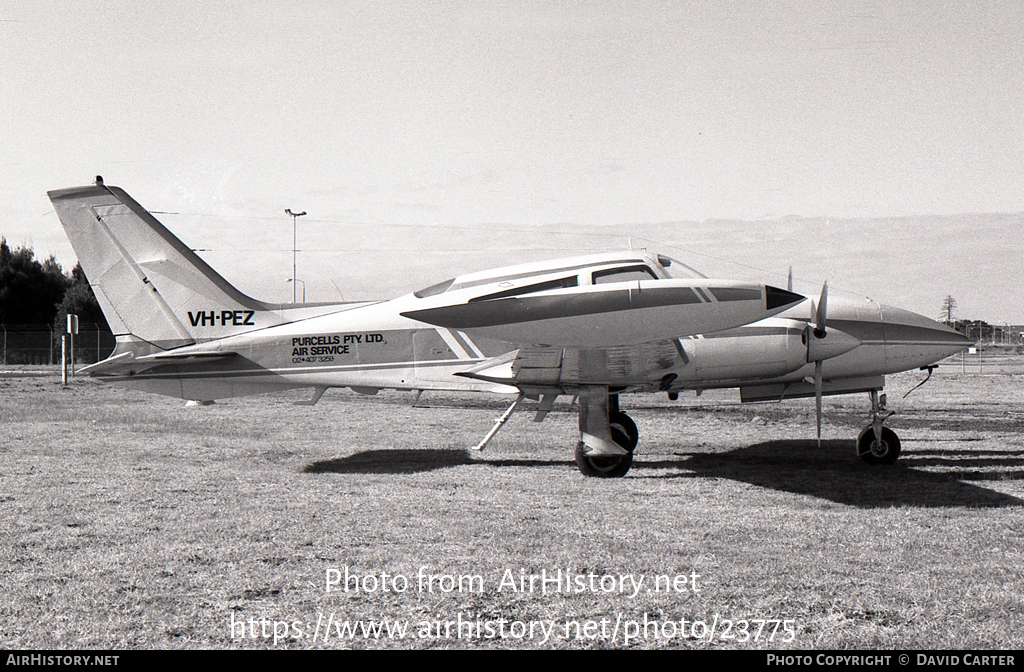 Aircraft Photo of VH-PEZ | Cessna 310R | Purcells Air Service | AirHistory.net #23775