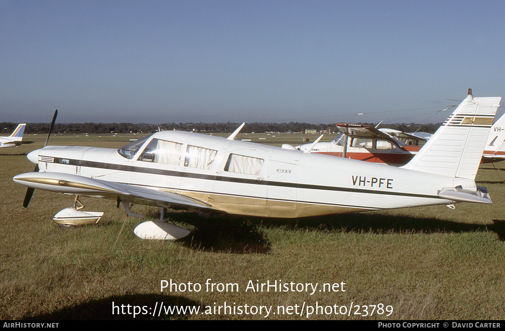 Aircraft Photo of VH-PFE | Piper PA-32-300 Cherokee Six C | AirHistory.net #23789