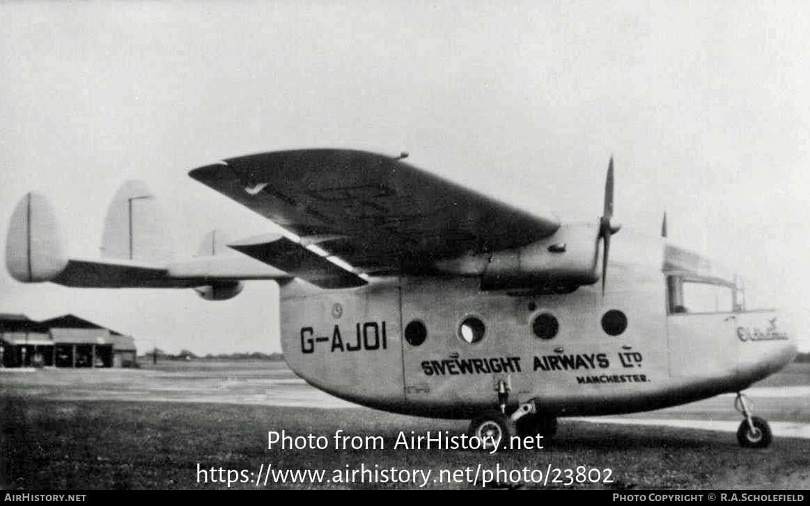 Aircraft Photo of G-AJOI | Miles M.57 Aerovan 4 | Sivewright Airways | AirHistory.net #23802