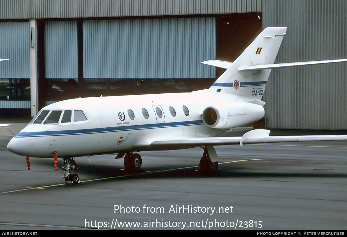 Aircraft Photo of CM-02 | Dassault Falcon 20E | Belgium - Air Force | AirHistory.net #23815