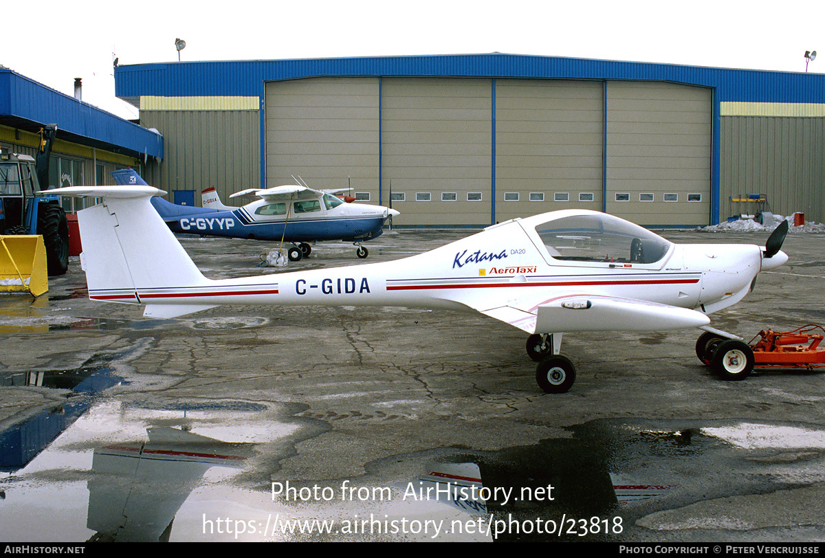 Aircraft Photo of C-GIDA | Diamond DA20A-1 Katana | Aerotaxi | AirHistory.net #23818