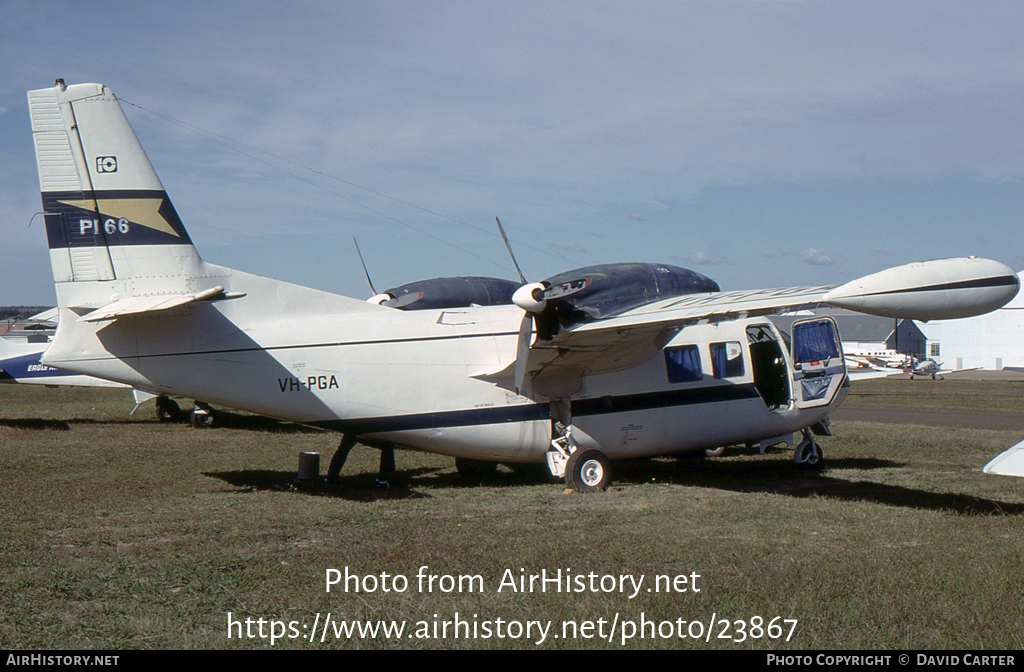 Aircraft Photo of VH-PGA | Piaggio P-166 | AirHistory.net #23867