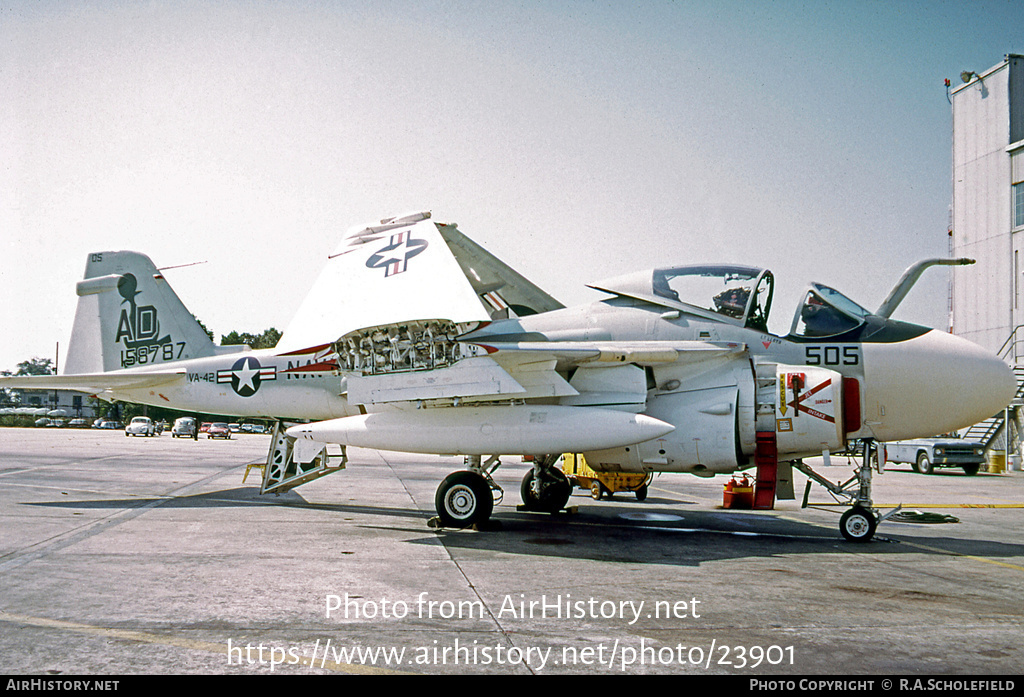 Aircraft Photo of 158787 | Grumman A-6E Intruder (G-128) | USA - Navy | AirHistory.net #23901