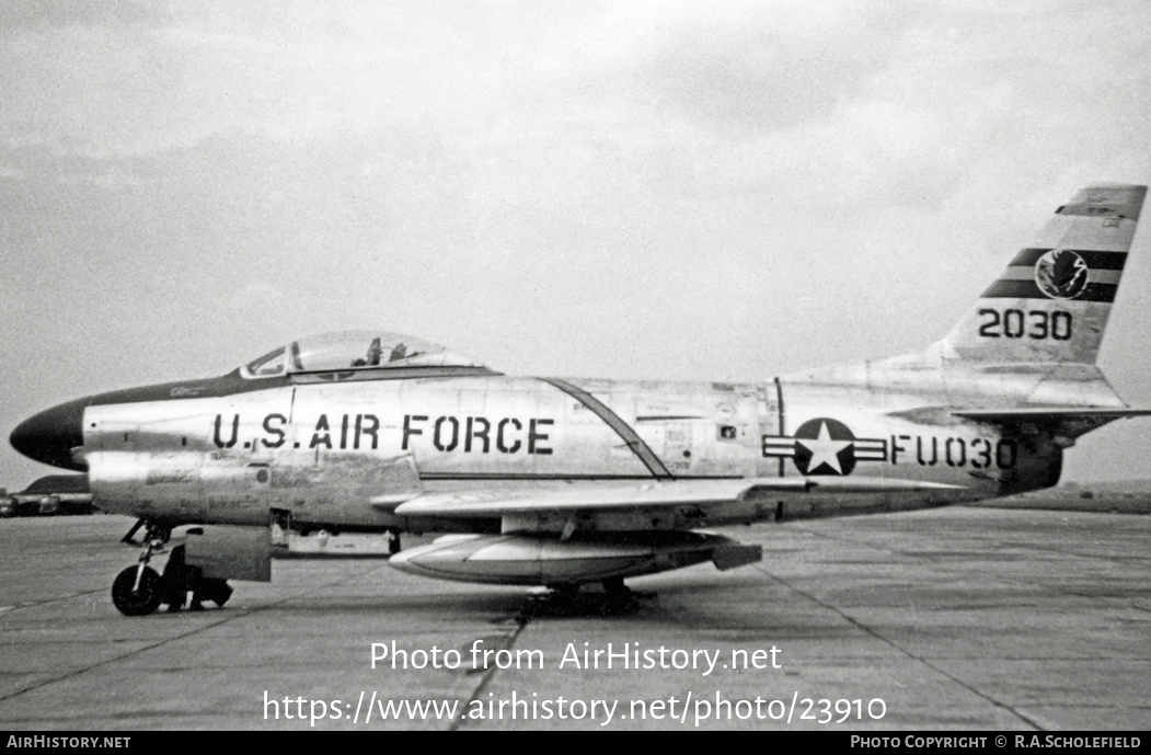 Aircraft Photo Of 52-10030 / 2030 | North American F-86D Sabre | USA ...