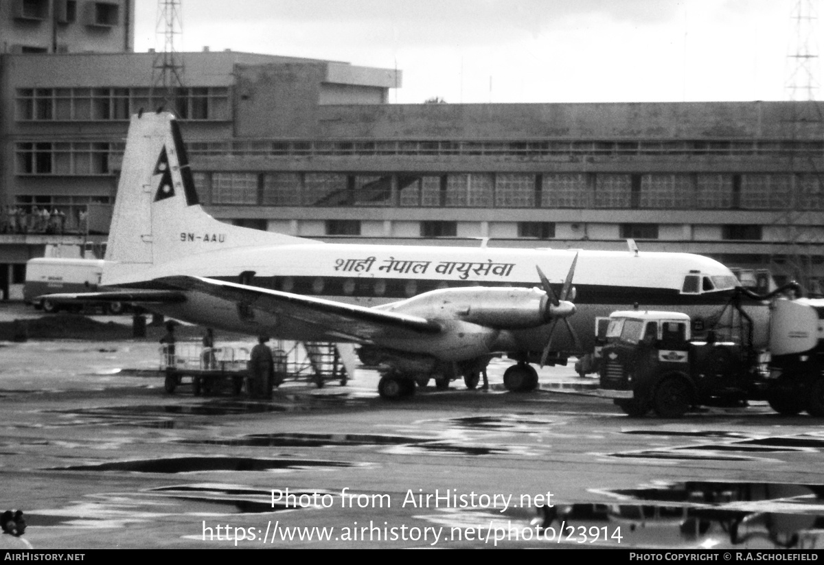 Aircraft Photo of 9N-AAU | Hawker Siddeley HS-748 Srs2A/253 | Royal Nepal Airlines | AirHistory.net #23914