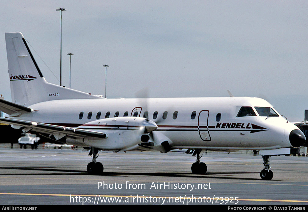 Aircraft Photo of VH-KDI | Saab 340A | Kendell Airlines | AirHistory.net #23925