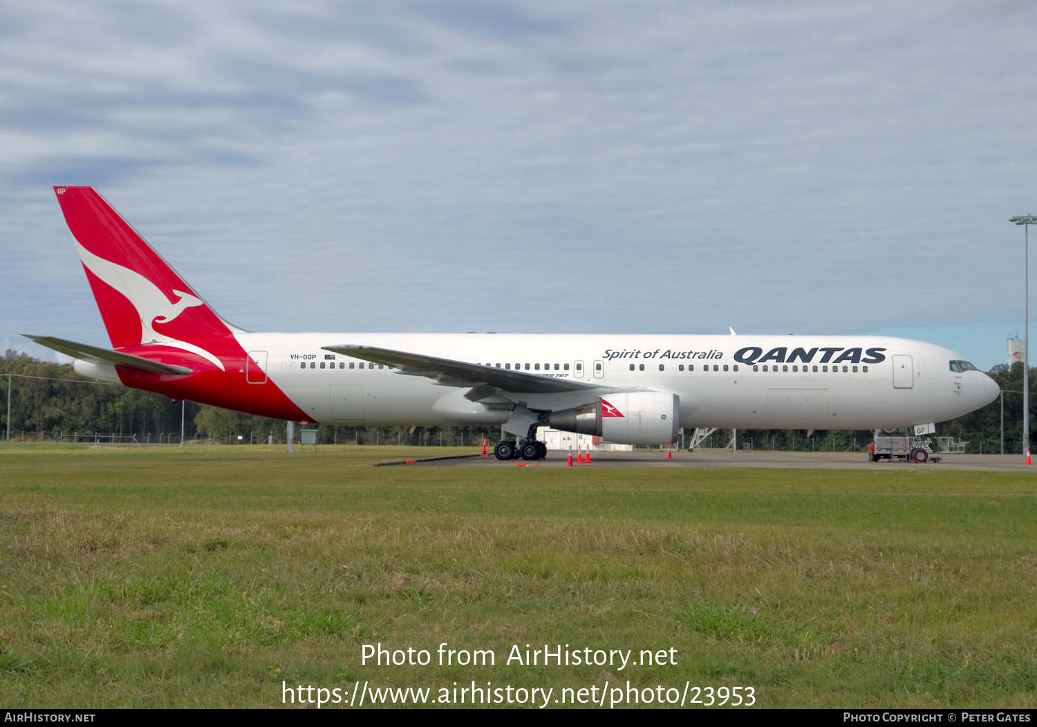 Aircraft Photo of VH-OGP | Boeing 767-338/ER | Qantas | AirHistory.net #23953