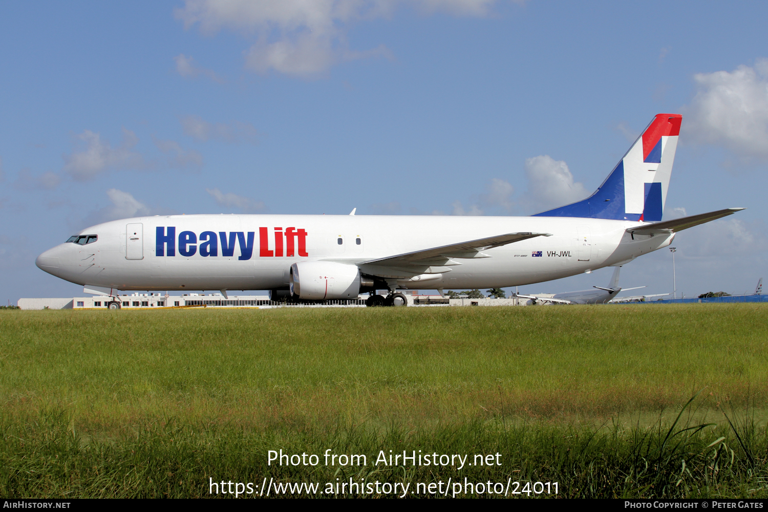 Aircraft Photo of VH-JWL | Boeing 737-406 | HeavyLift Cargo Airlines | AirHistory.net #24011