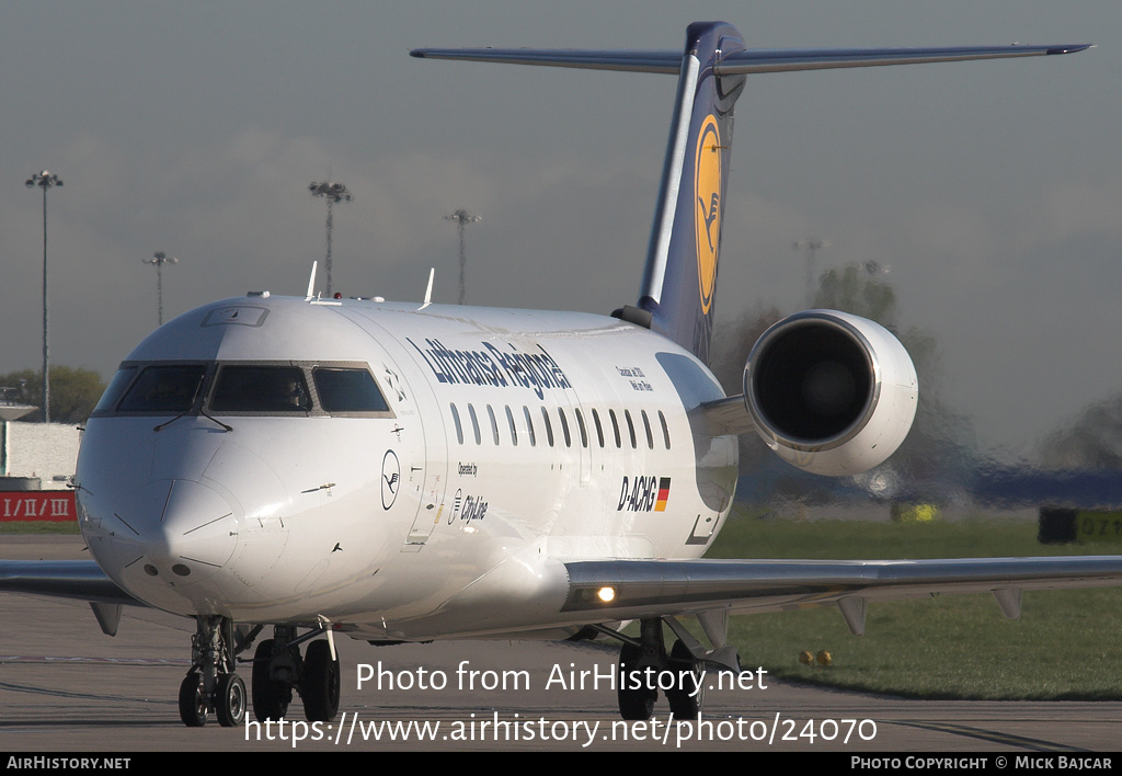 Aircraft Photo of D-ACHG | Bombardier CRJ-200LR (CL-600-2B19) | Lufthansa Regional | AirHistory.net #24070