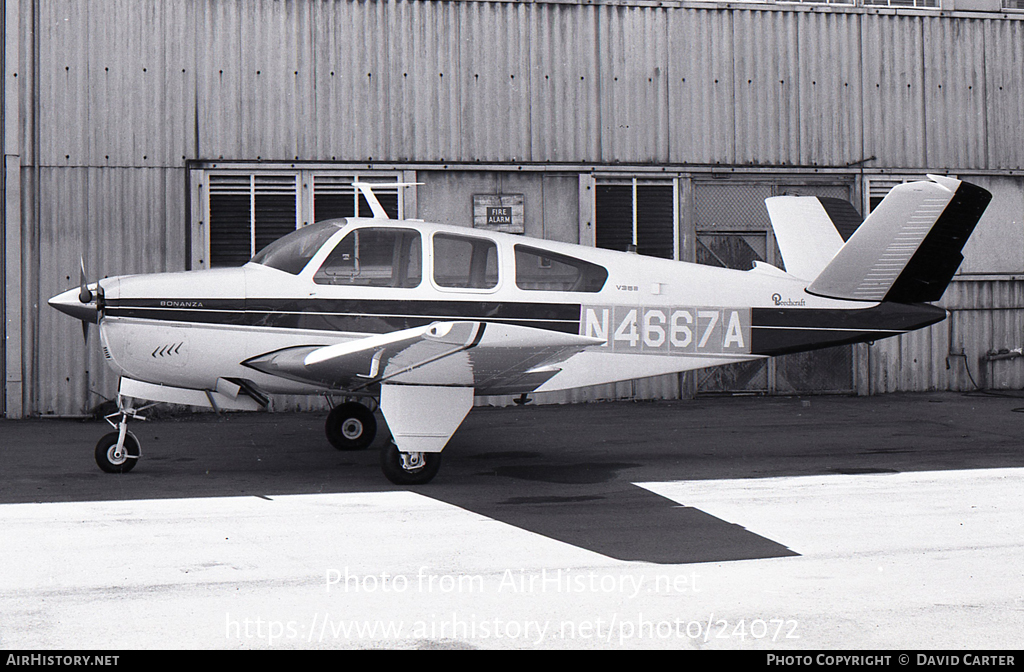 Aircraft Photo of N4667A | Beech V35B Bonanza | AirHistory.net #24072