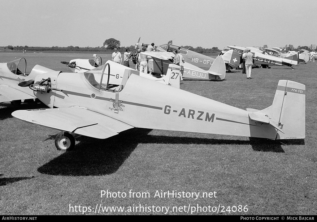 Aircraft Photo of G-ARZM | Druine D-31 Turbulent | AirHistory.net #24086