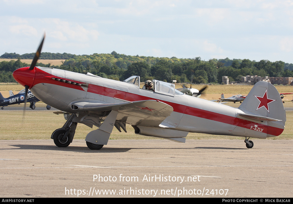 Aircraft Photo of F-AZLY | Yakovlev Yak-3UA | Soviet Union - Air Force | AirHistory.net #24107