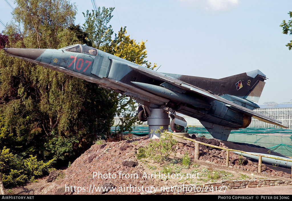 Aircraft Photo of 707 | Mikoyan-Gurevich MiG-23BN | East Germany - Air Force | AirHistory.net #24127