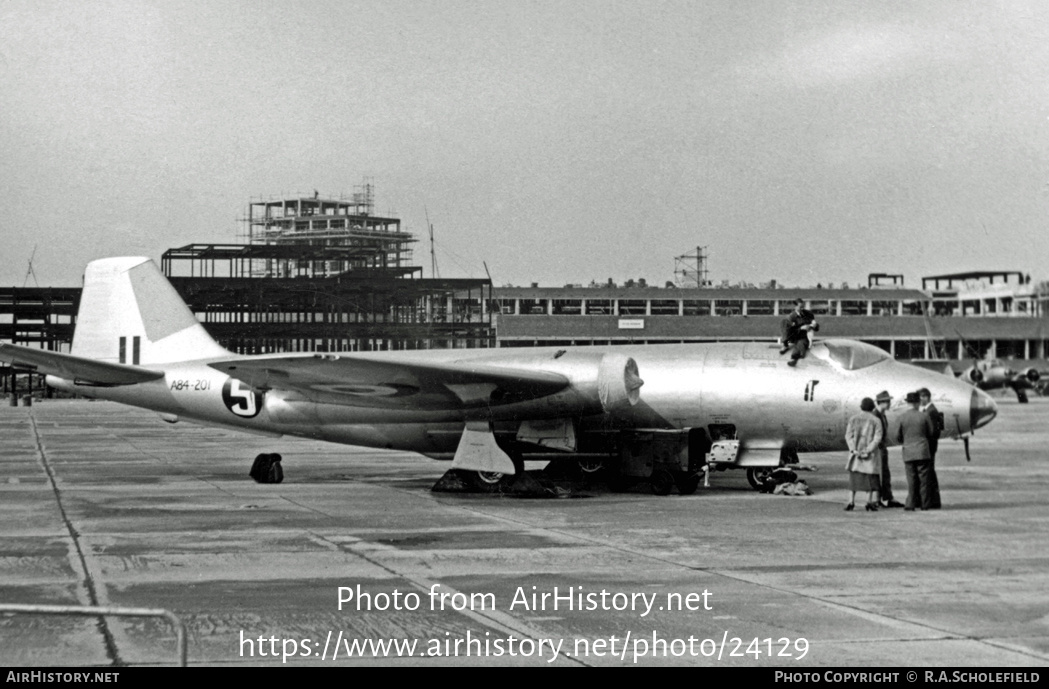 Aircraft Photo of A84-201 | English Electric Canberra Mk20 | Australia - Air Force | AirHistory.net #24129