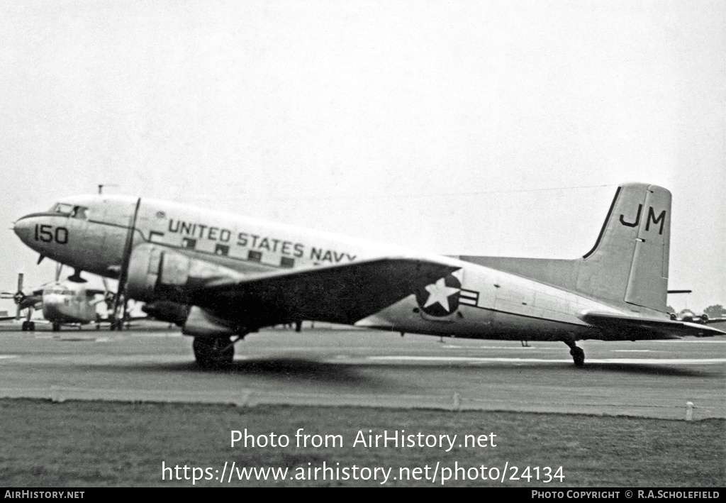 Aircraft Photo of 17150 | Douglas C-117D (DC-3S) | USA - Navy | AirHistory.net #24134