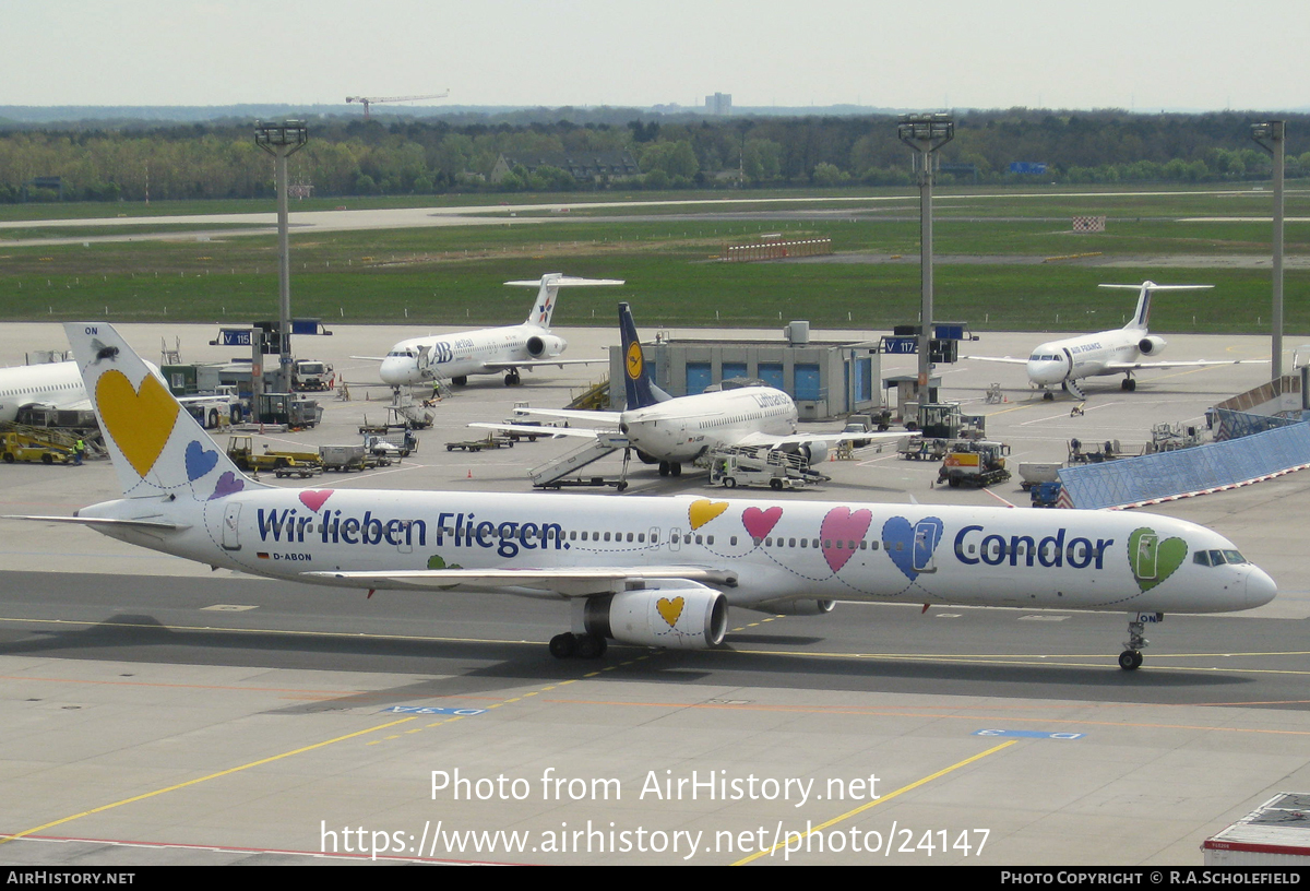 Aircraft Photo of D-ABON | Boeing 757-330 | Condor Flugdienst | AirHistory.net #24147