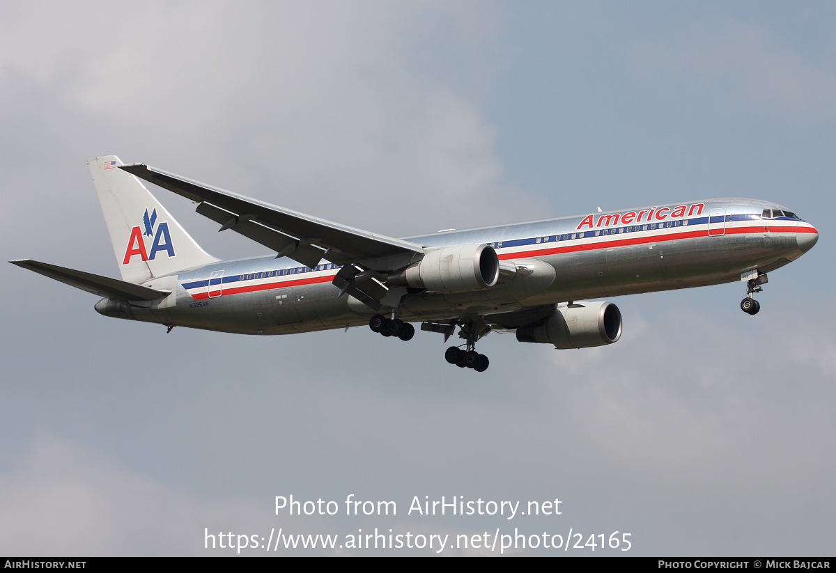 Aircraft Photo of N396AN | Boeing 767-323/ER | American Airlines | AirHistory.net #24165