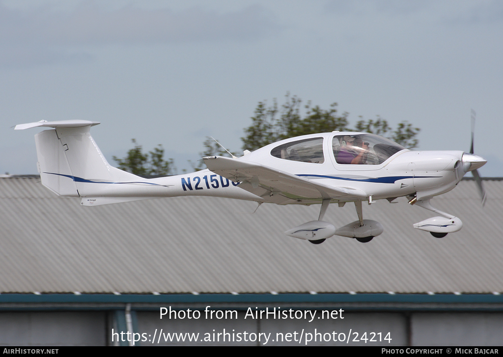 Aircraft Photo of N215DS | Diamond DA40 Diamond Star | AirHistory.net #24214