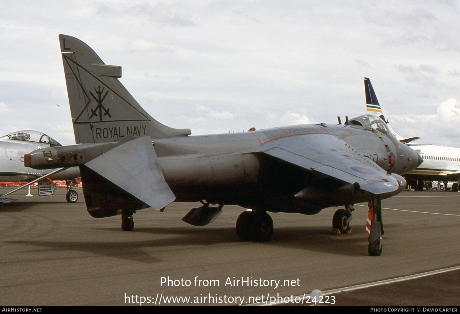 Aircraft Photo of XZ455 | British Aerospace Sea Harrier FRS1 | UK - Navy | AirHistory.net #24223