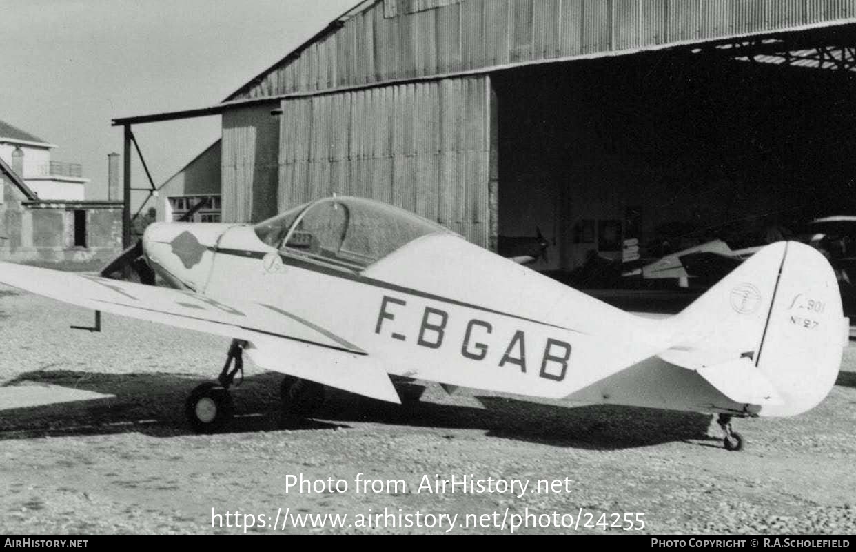 Aircraft Photo of F-BGAB | SIPA S-901 | AirHistory.net #24255