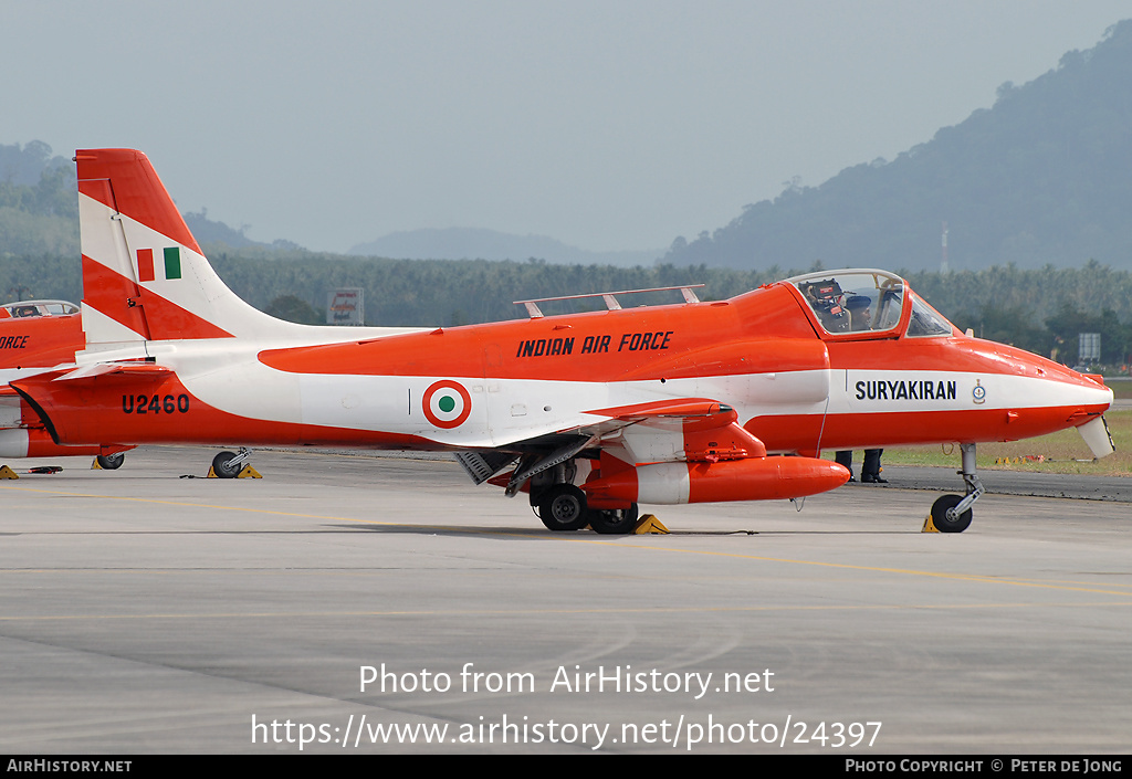 Aircraft Photo of U2460 | Hindustan HJT-16 Kiran II | India - Air Force | AirHistory.net #24397