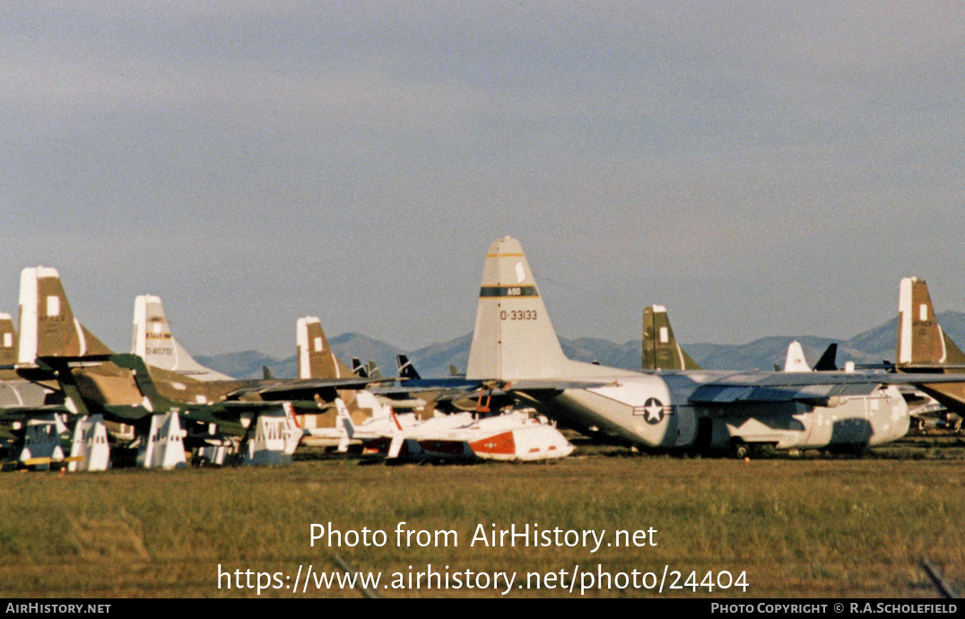 Aircraft Photo of 53-3133 / 0-33133 | Lockheed NC-130A Hercules (L-182) | USA - Air Force | AirHistory.net #24404