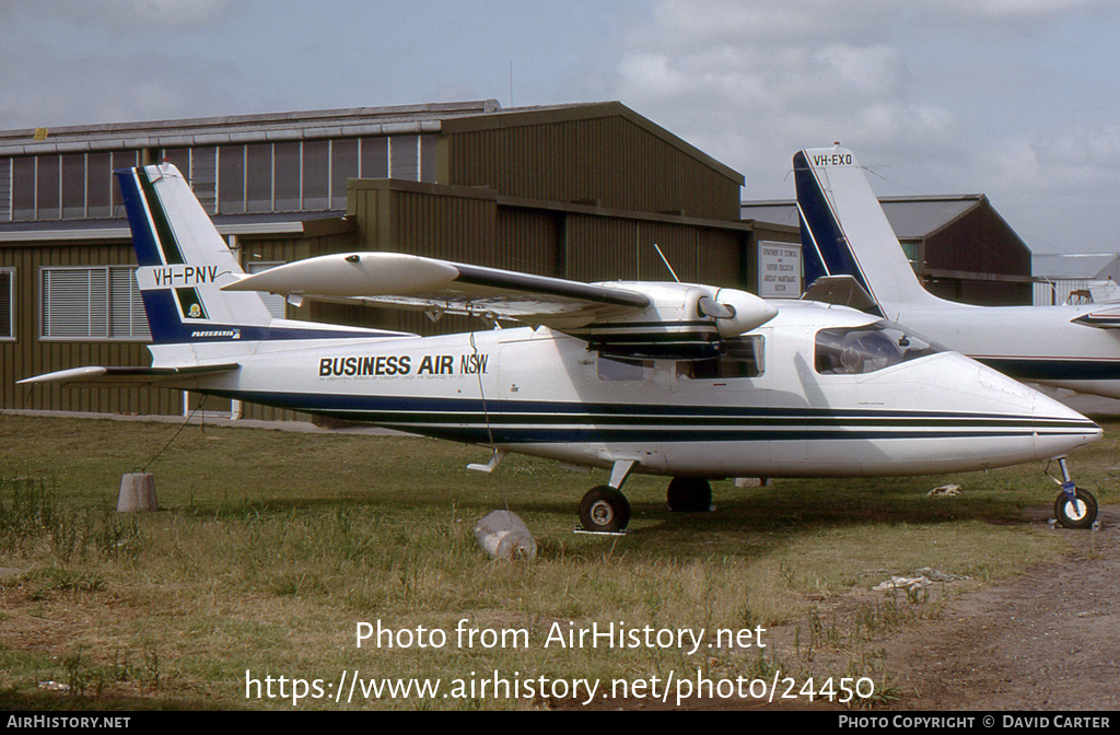 Aircraft Photo of VH-PNV | Partenavia P-68B | Business Air NSW | AirHistory.net #24450