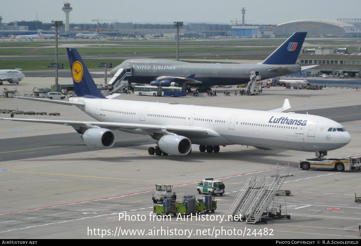 Aircraft Photo of D-AIHL | Airbus A340-642 | Lufthansa | AirHistory.net #24482