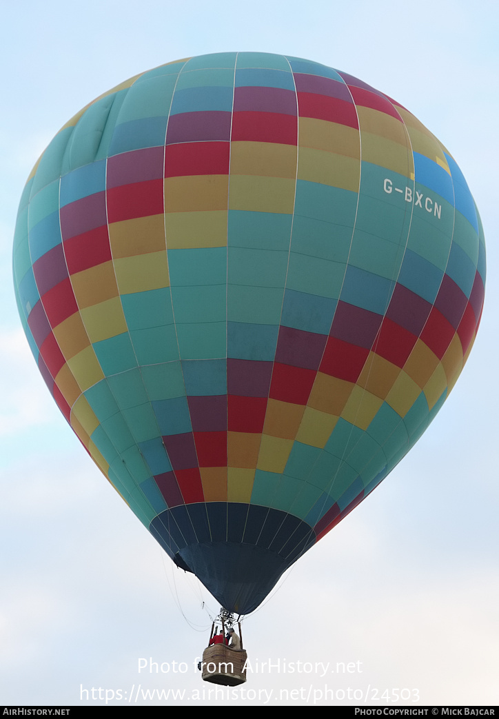 Aircraft Photo of G-BXCN | Sky Balloons 105-24 | AirHistory.net #24503